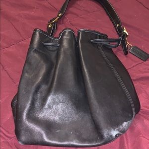 Vintage Draw string bucket bag